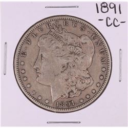 1891-CC $1 Morgan Silver Dollar Coin
