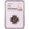 Image 1 : 1956 Proof Jefferson Nickel Coin NGC PF69* STAR