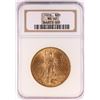 Image 1 : 1910 $20 St. Gaudens Double Eagle Gold Coin NGC MS62