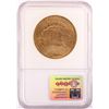 Image 2 : 1910 $20 St. Gaudens Double Eagle Gold Coin NGC MS62