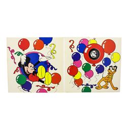 Rarities Mint Disney Mickey "Happy Birthday" 1/10 oz. .999 Fine Silver Round