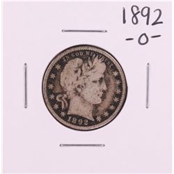 1892-O Barber Quarter Coin