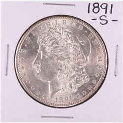 1891-S $1 Morgan Silver Dollar Coin