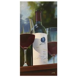 Thomas Stiltz "Harvest Tasting" Original Oil Painting on Canvas