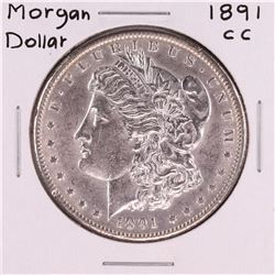 1891-CC $1 Morgan Silver Dollar Coin