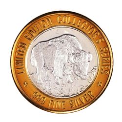 .999 Silver Shooting Star Casino Mahnomen, MN $10 Casino Limited Edition Gaming Token