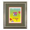 Image 1 : Peter Max "Woodstock Series: Cosmic Sunrise" Original Mixed Media Acrylic on Paper