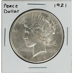 1921 $1 Peace Silver Dollar Coin