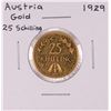 Image 1 : 1929 Austria 25 Schilling Gold Coin