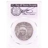 Image 1 : 2018 $100 American Platinum Eagle Coin PCGS MS70 Cleveland Signature First Day of Issue