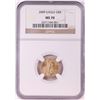 Image 1 : 2009 $5 American Gold Eagle Coin NGC MS70