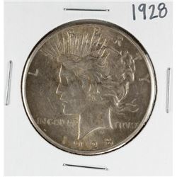 1928 $1 Peace Silver Dollar Coin