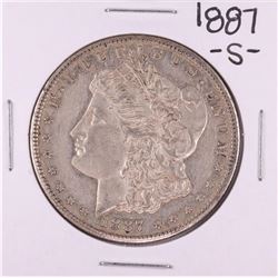 1887-S $1 Morgan Silver Dollar Coin