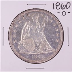 1860-O $1 Seated Liberty Silver Dollar Coin