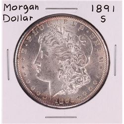 1891-S $1 Morgan Silver Dollar Coin