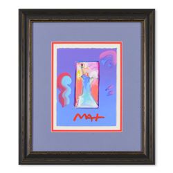 Peter Max "Statue of Liberty" Original Mixed Media Acrylic on Paper