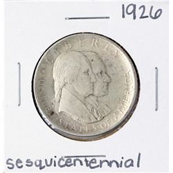 1926 Sesquicentennial Commemorative Half Dollar Coin