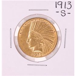 1913-S $10 Indian Head Eagle Gold Coin