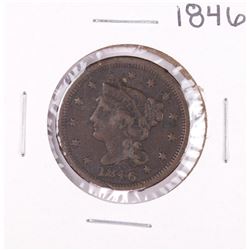 1846 Braided Hair Large Cent Coin