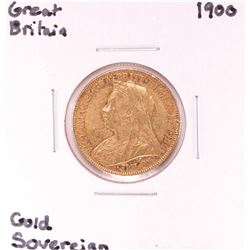 1900 Great Britain Sovereign Gold Coin