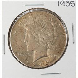 1935 $1 Peace Silver Dollar Coin