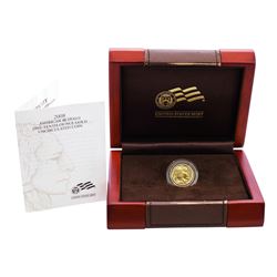 2008-W $5 Proof American Buffalo 1/10 oz. Gold Coin w/ Box & COA