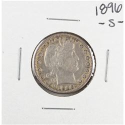 1896-S Barber Quarter Coin