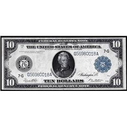 1914 $10 Federal Reserve Note Chicago