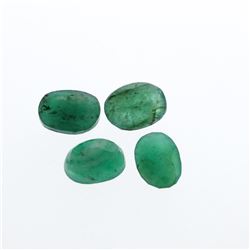 5.01 cts. Oval Cut Natural Emerald Parcel