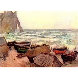 Claude Monet - Durchbrochener Rock at Etretat