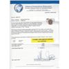 Image 5 : 2.44 ctw Sapphire and Diamond Ring - 18KT White Gold