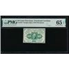 Image 1 : 10 Cent First Issue Fractional Note PMG 65EPQ