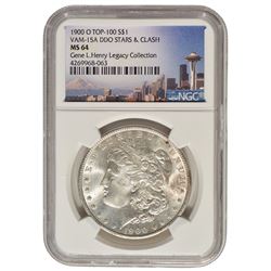 1900-O $1 Morgan Silver Dollar Coin NGC MS64