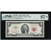 Image 1 : 1963 $2 Legal Tender STAR Note PMG 67EPQ