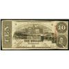 Image 1 : 1863 $10 T59 Confederate States of America Note
