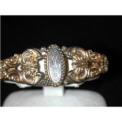 Gold filled hinged bracelet #1274265