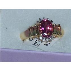 Multi Gemstone Ring #1274293