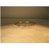 Image 1 : Estate 14K 2-Tone Gold Diamond Bangle Bracelet #1274854