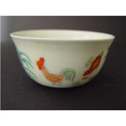 Chinese Famille Rose porcelain Small chook Bowl#1274982