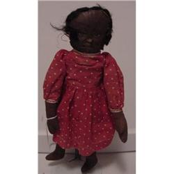 Doll Cloth Black Babyland Rag 1901 #1274993