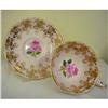 Image 1 : 1950's Paragon Cup & Saucer PINK ROSE #1294577