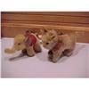 Image 1 : Steiff elephant and striped cat #1295157