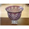 Image 1 : Oxford Amethyst Colored Centerpiece #1295365