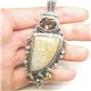 Image 1 : STERLING SILVER AGATE SMOKY QUARTZ Pendant #1309894
