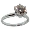 Image 1 : DIAMOND SOLITAIRE VVS1 engagement ring 1 carat #1310180