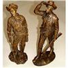 Image 1 : pr. REMINGTON style Cowboy Outlaw Bronze Statue#1310281