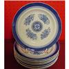 Image 1 : SPODE FITZHUGH BLUE SET OF 12 DINNER PLATES #1322809