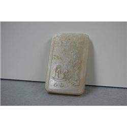 Well  Carved  Celadon  Jade  Pandent #1322880