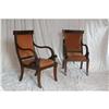Image 1 : Empire Library Chairs, a pair #1322892