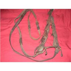 Cowboy Bridle with  Reins and Bit; Vintage #1323072